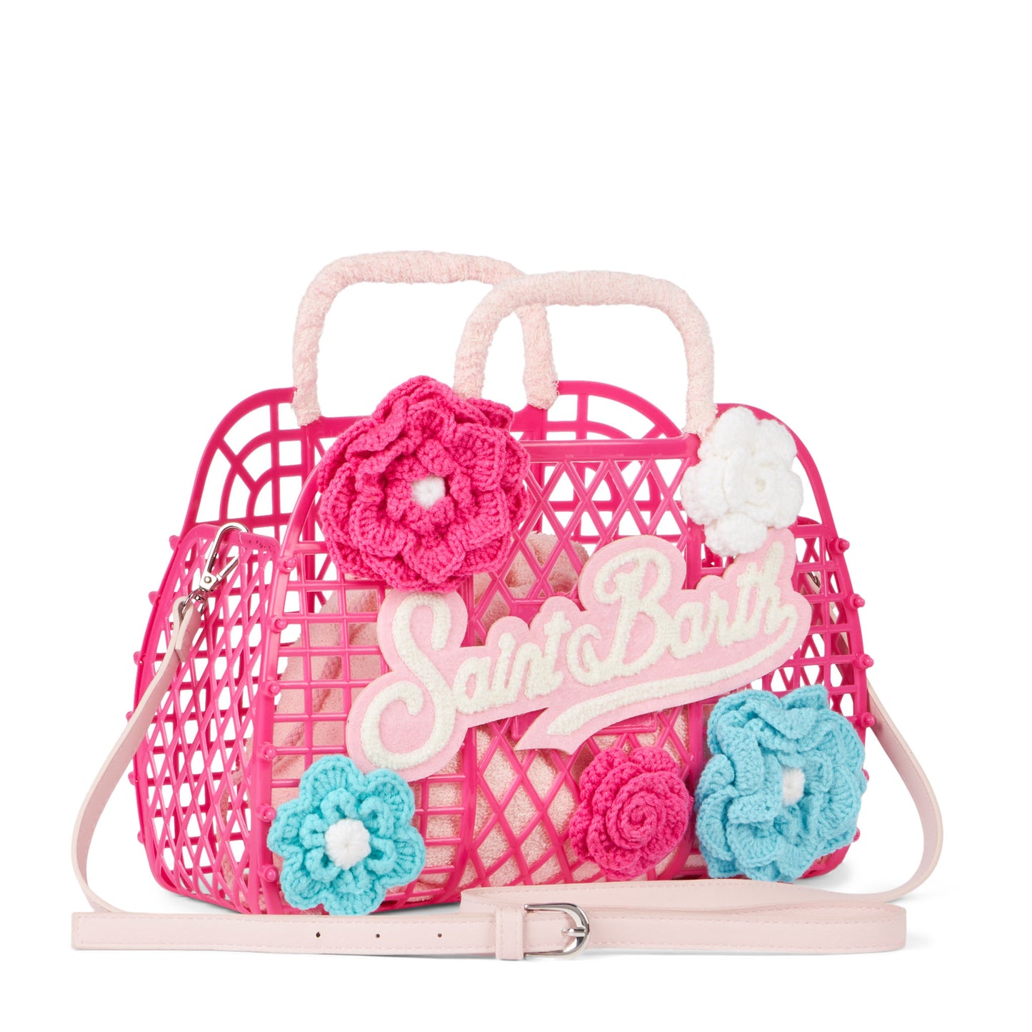 Jelly small bag with patches - MC2 Saint Barth