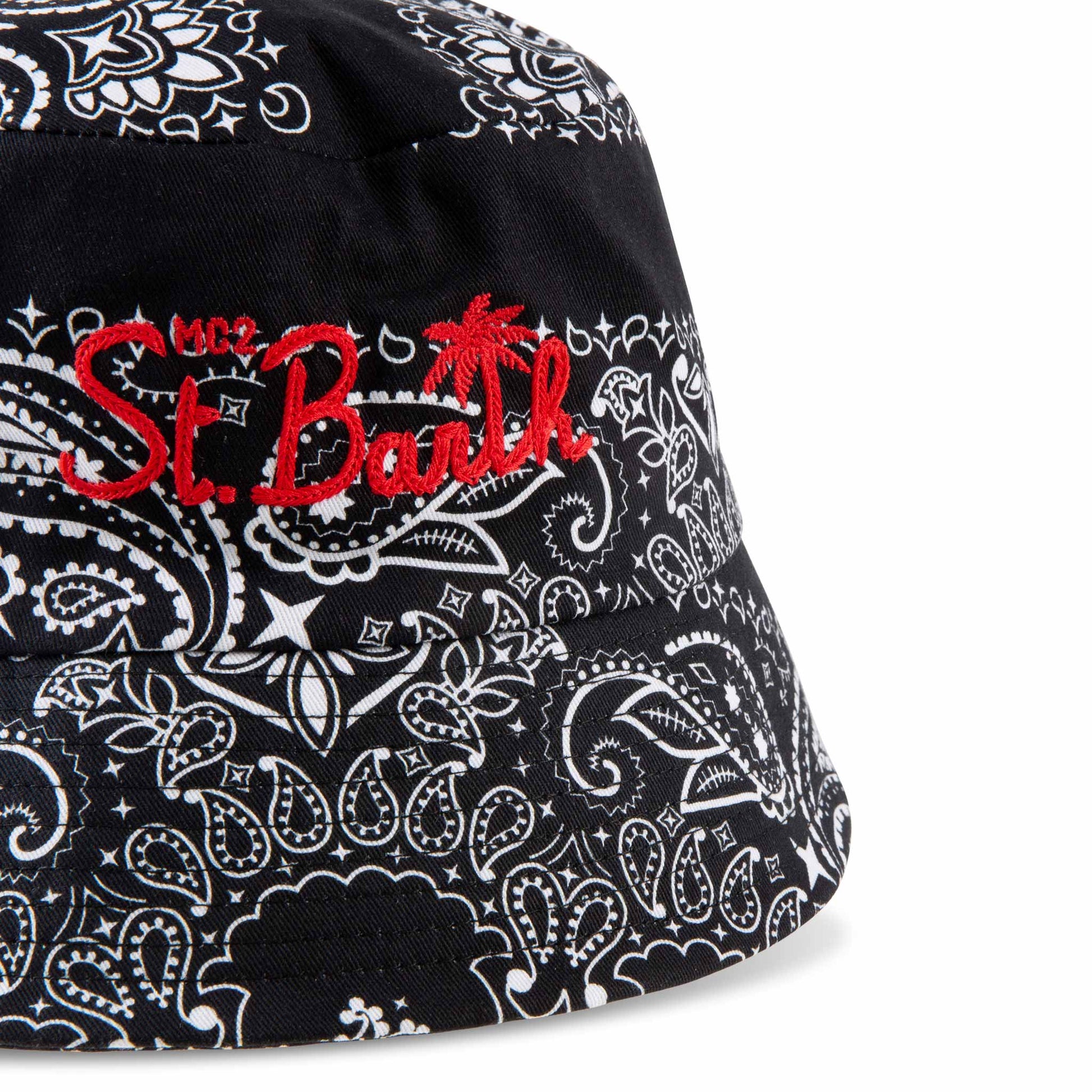 Black bucket hat - MC2 Saint Barth