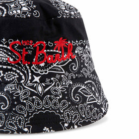 Black bucket hat - MC2 Saint Barth