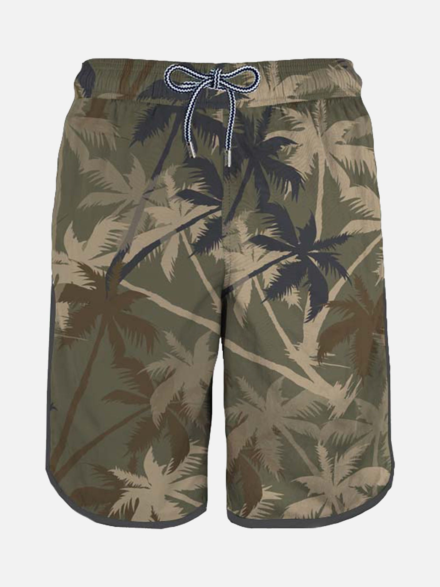 Boardshorts with palms print - MC2 Saint Barth