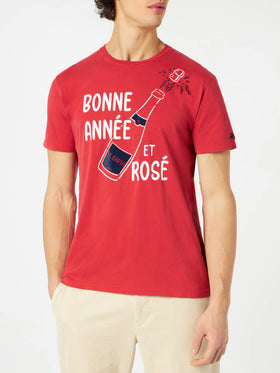 Bonne Année et Rosé red t-shirt - MC2 Saint Barth