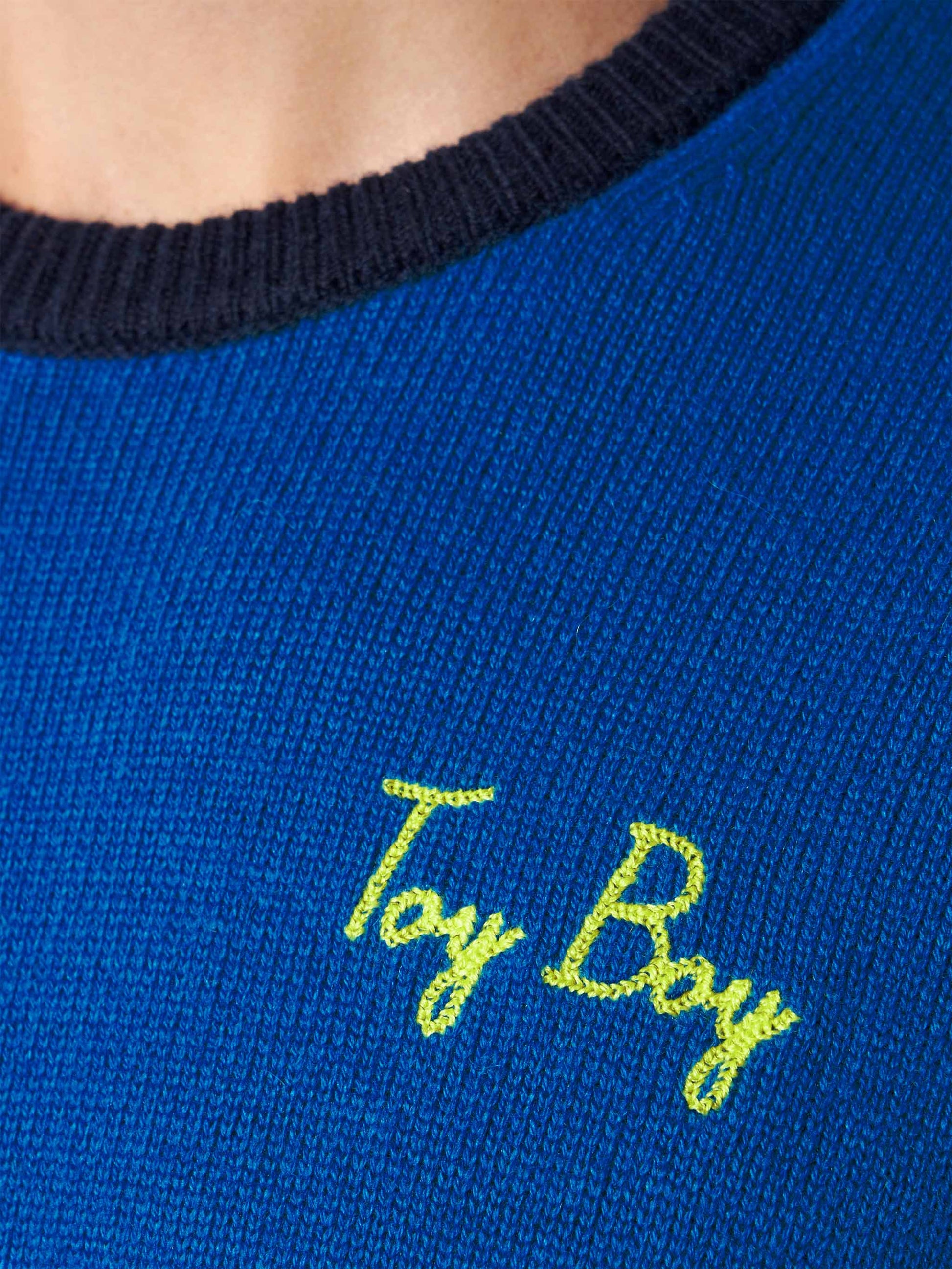 Man sweater with Toy Boy embroidery - MC2 Saint Barth