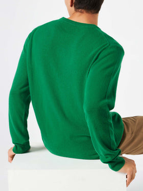 Man lightweight sweater with motorbike jacquard - MC2 Saint Barth