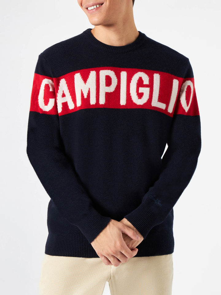 Campiglio blended cashmere man's sweater - MC2 Saint Barth