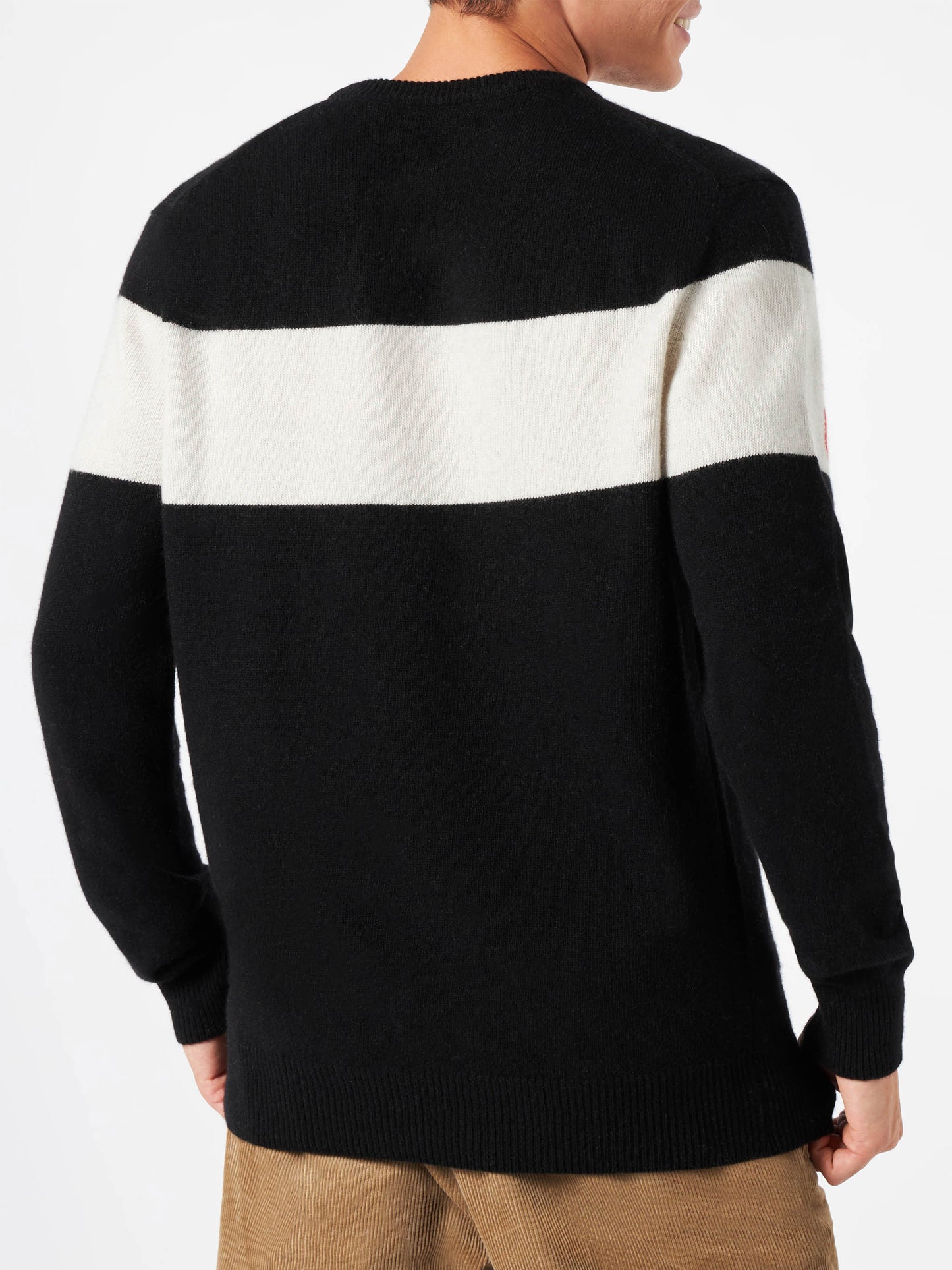 Man sweater with Sun Moritz print - MC2 Saint Barth