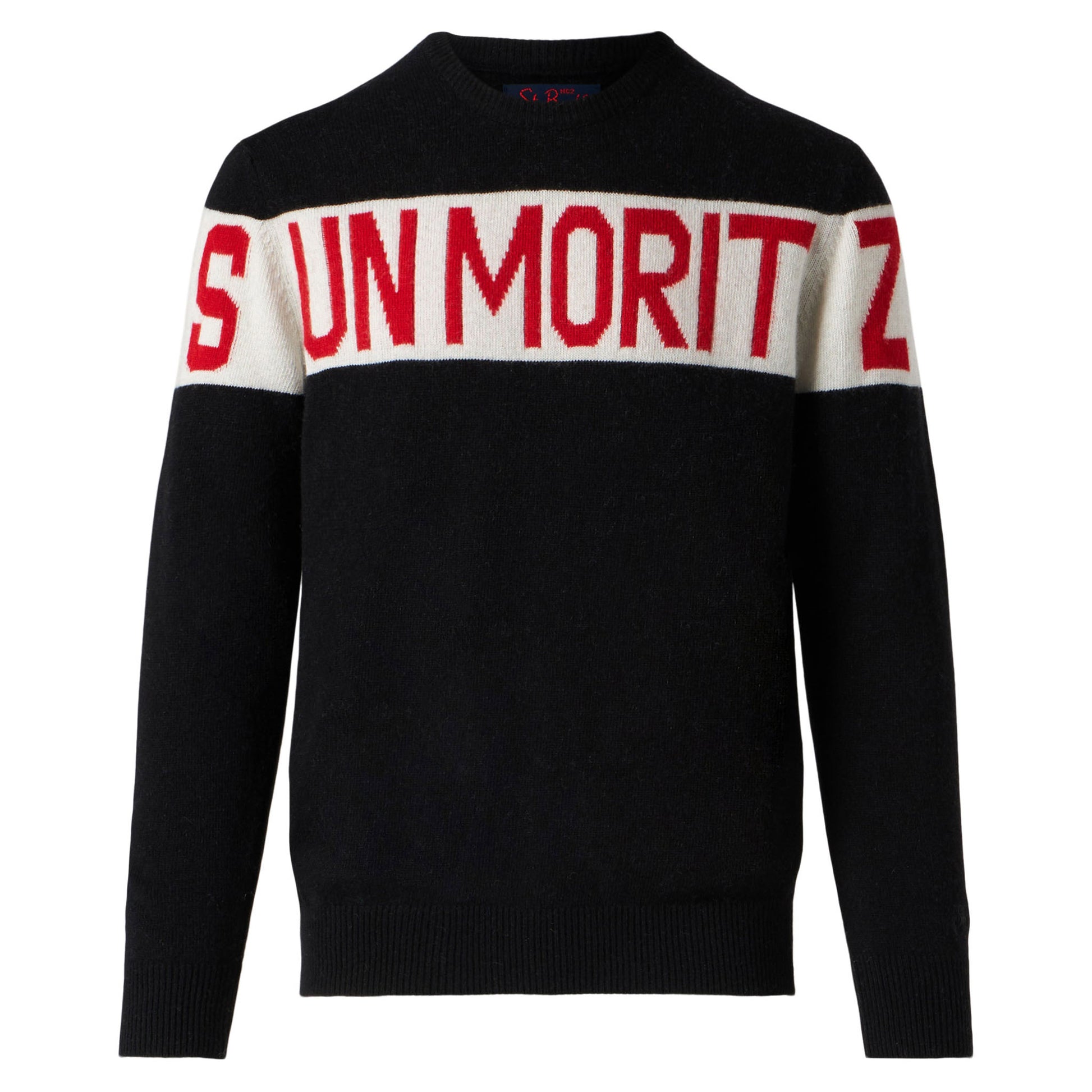 Man sweater with Sun Moritz print - MC2 Saint Barth