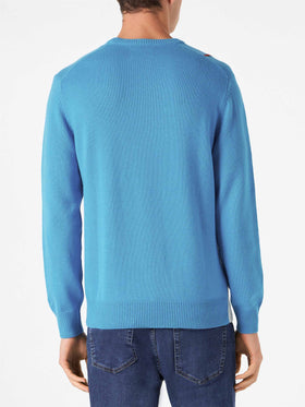 Man sweater with Campiglio postcard - MC2 Saint Barth