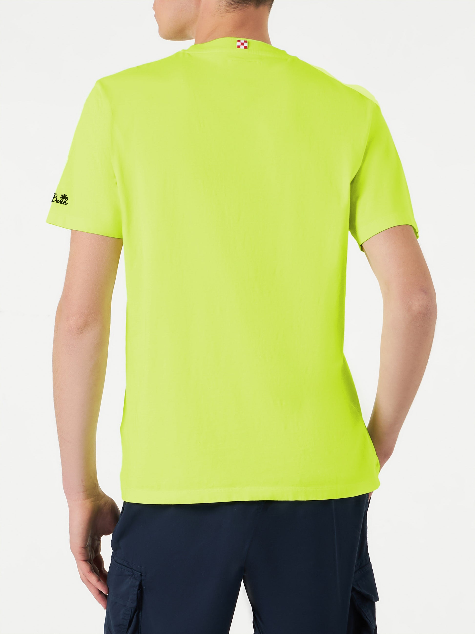 Man t-shirt with King of the Beach embroidery - MC2 Saint Barth