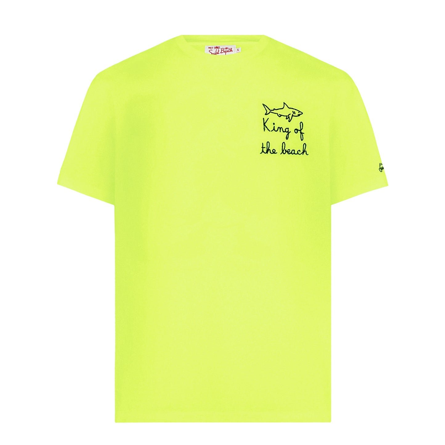 Man t-shirt with King of the Beach embroidery - MC2 Saint Barth