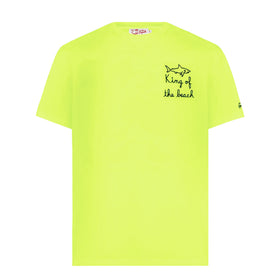 Man t-shirt with King of the Beach embroidery - MC2 Saint Barth
