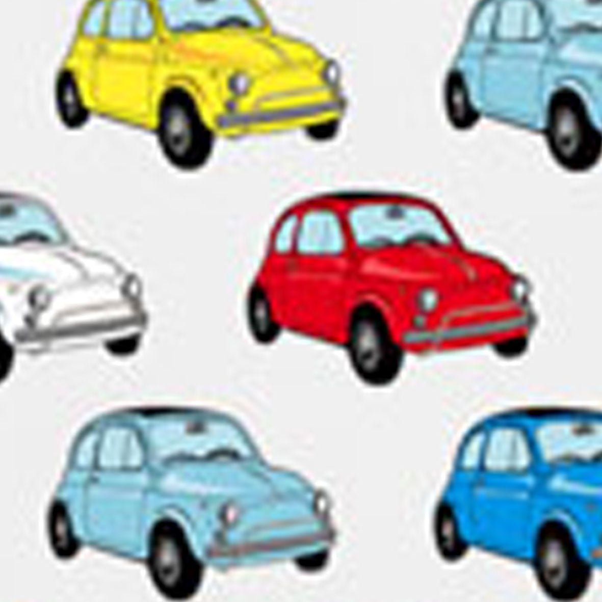 Boy swim shorts with Fiat 500 car print | FIAT© 500 Special Edition - MC2 Saint Barth