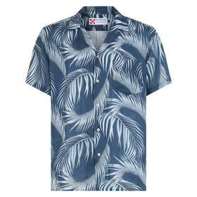 Man shirt with leaf print - MC2 Saint Barth