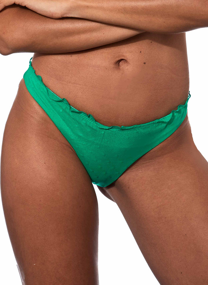 Woman emerald green bralette bikini - MC2 Saint Barth