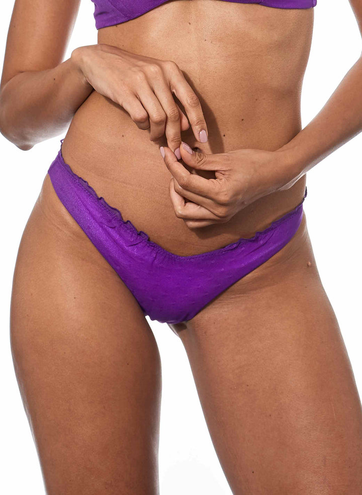 Woman purple bralette bikini - MC2 Saint Barth