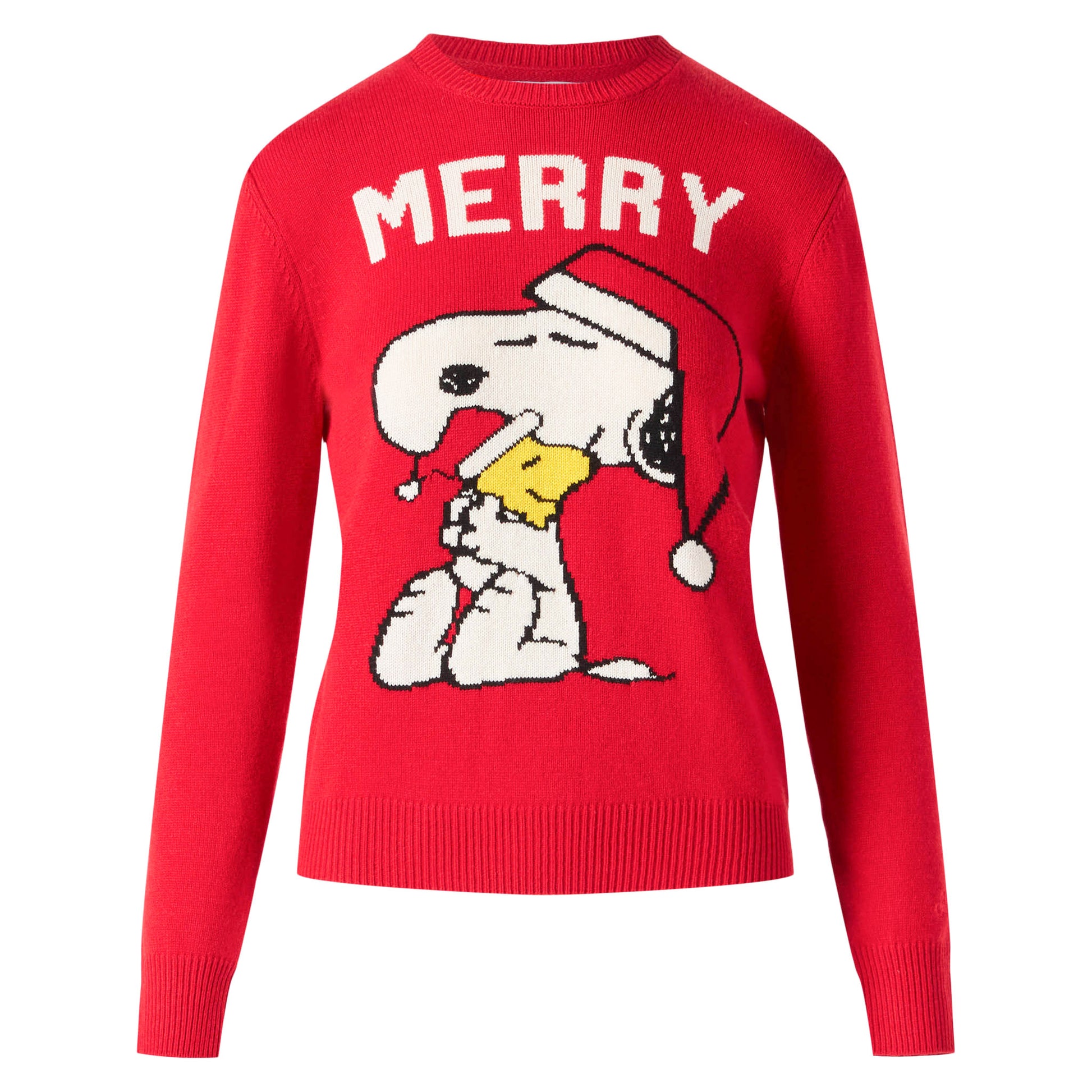 Woman sweater with Snoopy print | SNOOPY PEANUTS™ SPECIAL EDITION - MC2 Saint Barth