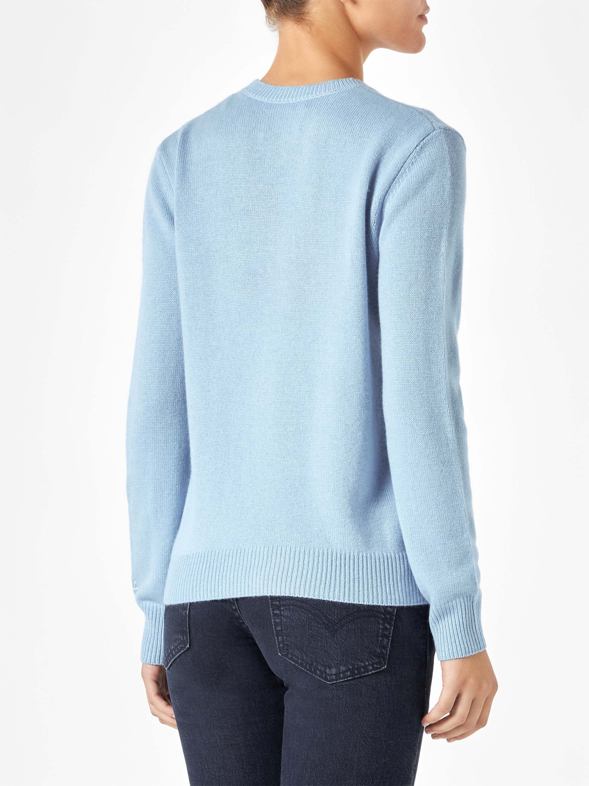 Woman sweater with Snoopy print | PEANUTS™ SPECIAL EDITION - MC2 Saint Barth