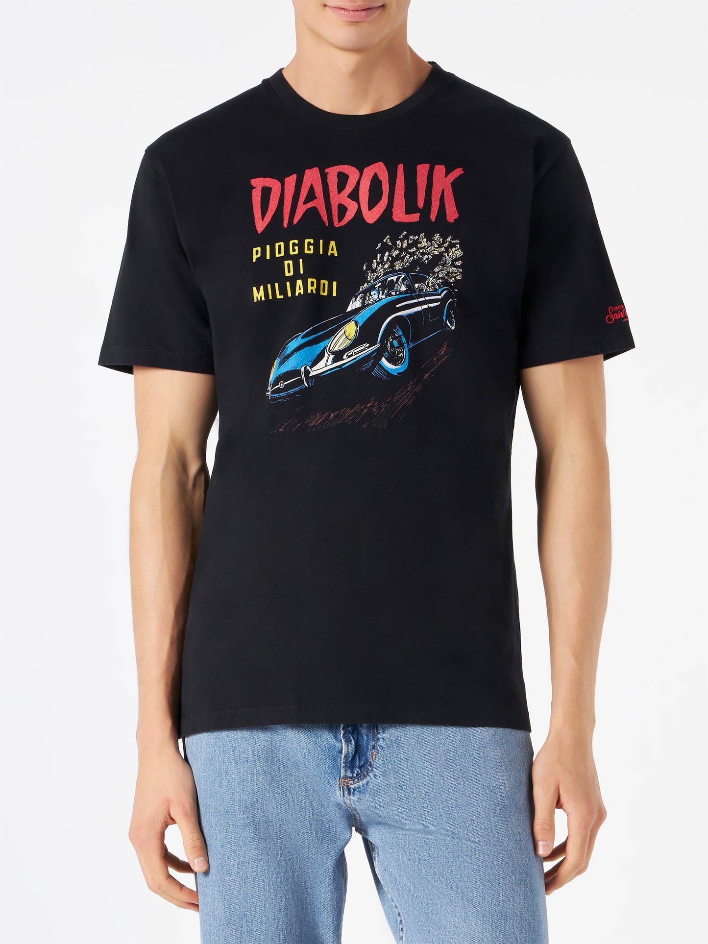 T-shirt warm cotton with Diabolik print | DIABOLIK SPECIAL EDITION - MC2 Saint Barth