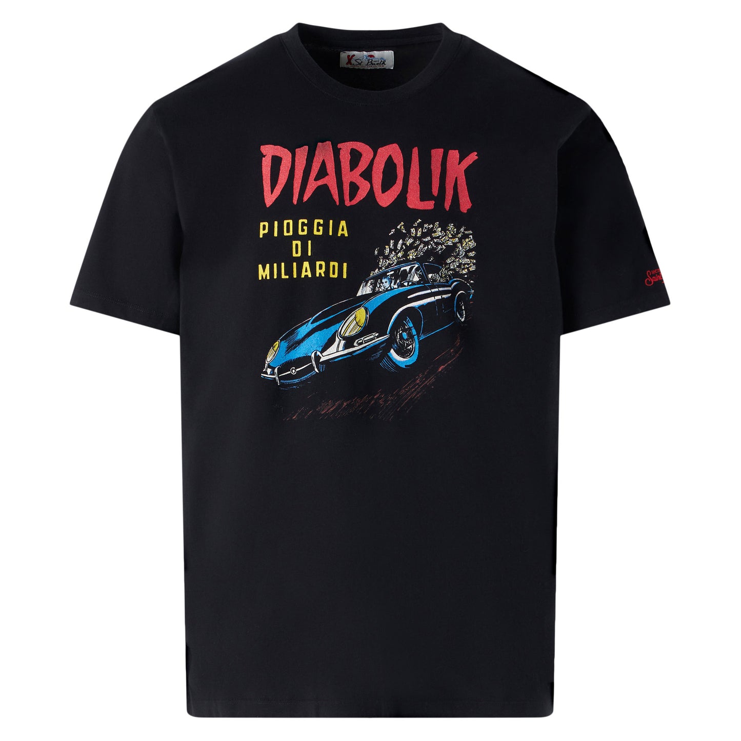 T-shirt warm cotton with Diabolik print | DIABOLIK SPECIAL EDITION - MC2 Saint Barth