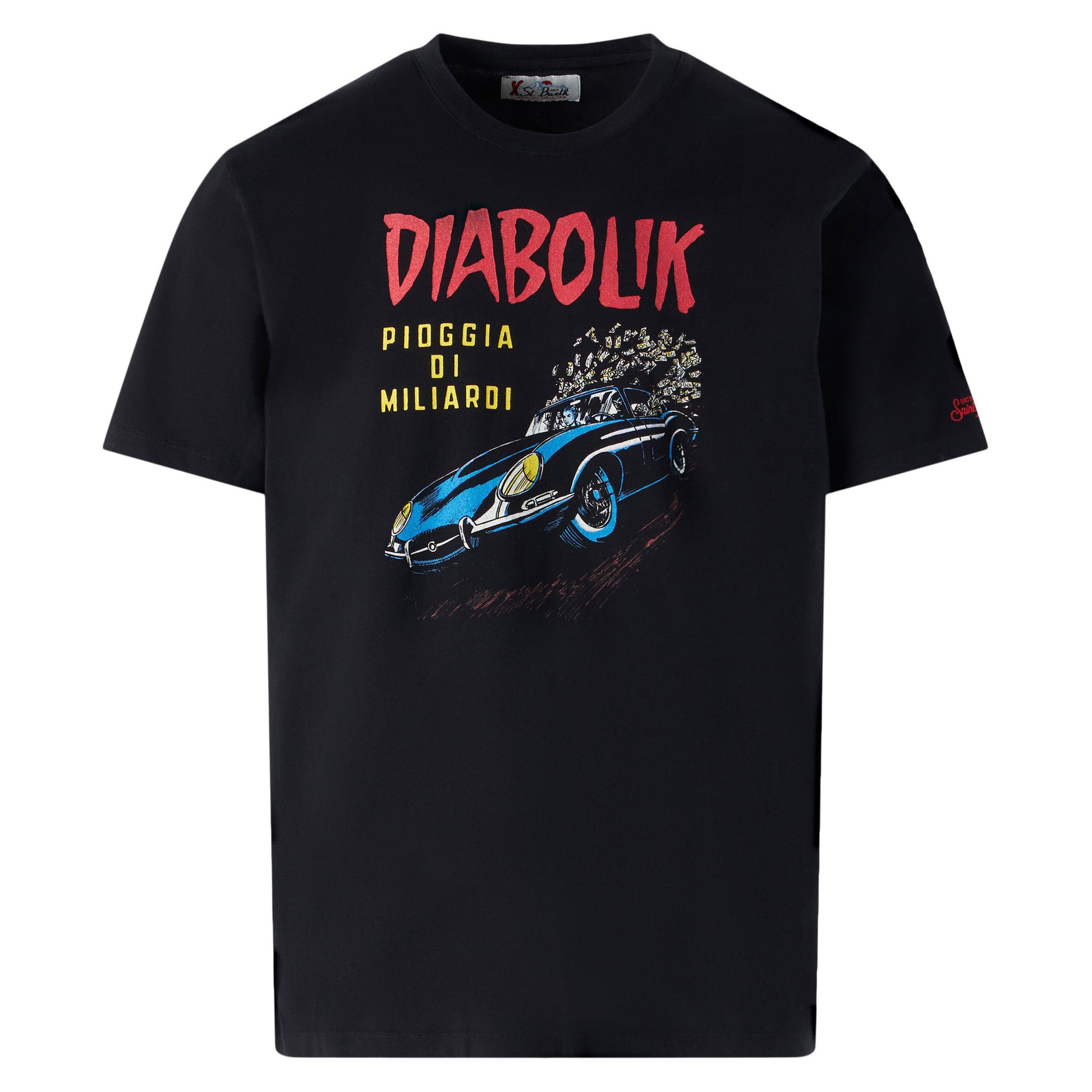 T-shirt warm cotton with Diabolik print | DIABOLIK SPECIAL EDITION - MC2 Saint Barth