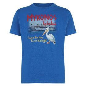 Mykonos print man t-shirt - MC2 Saint Barth
