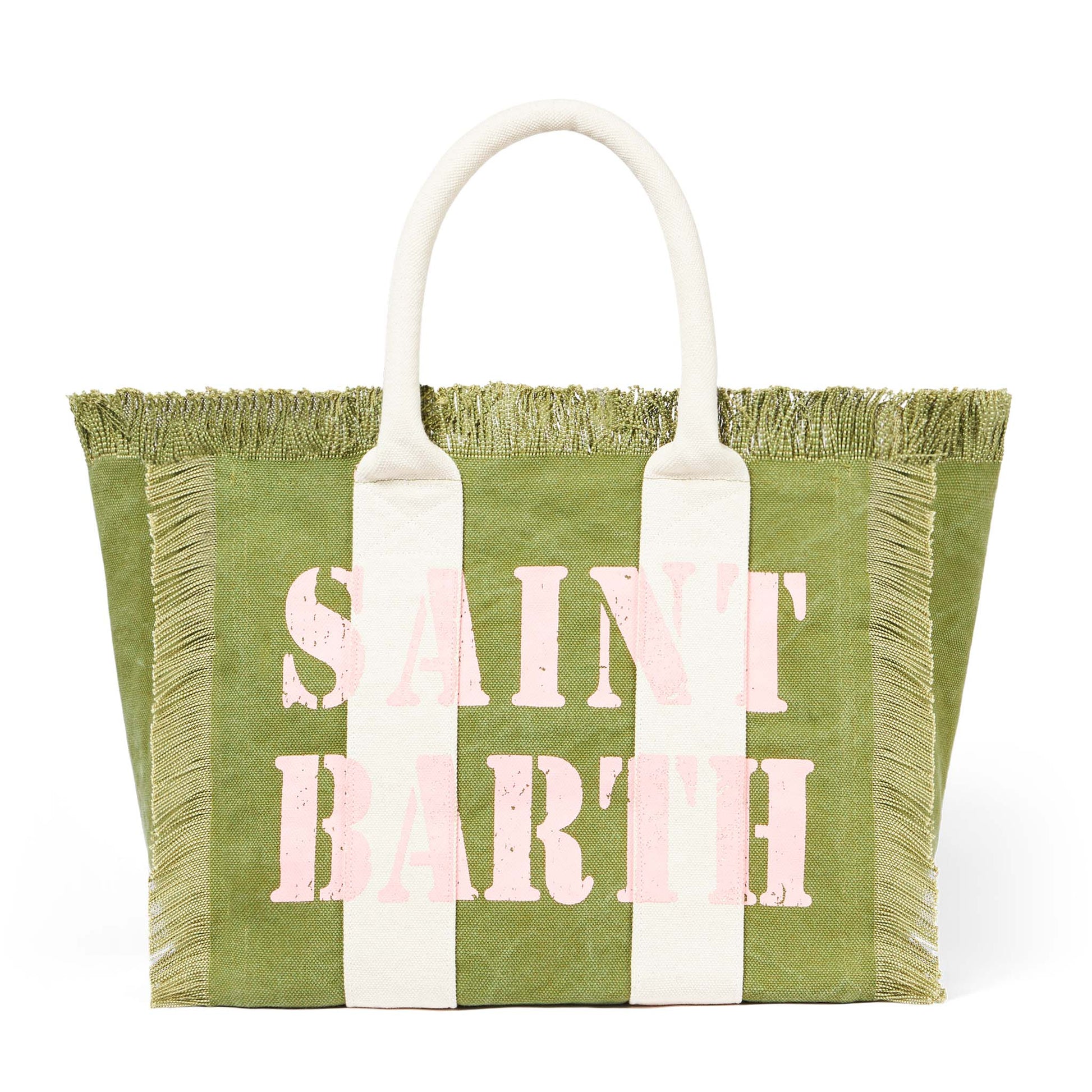 Vanity canvas shoulder bag with logo print - MC2 Saint Barth