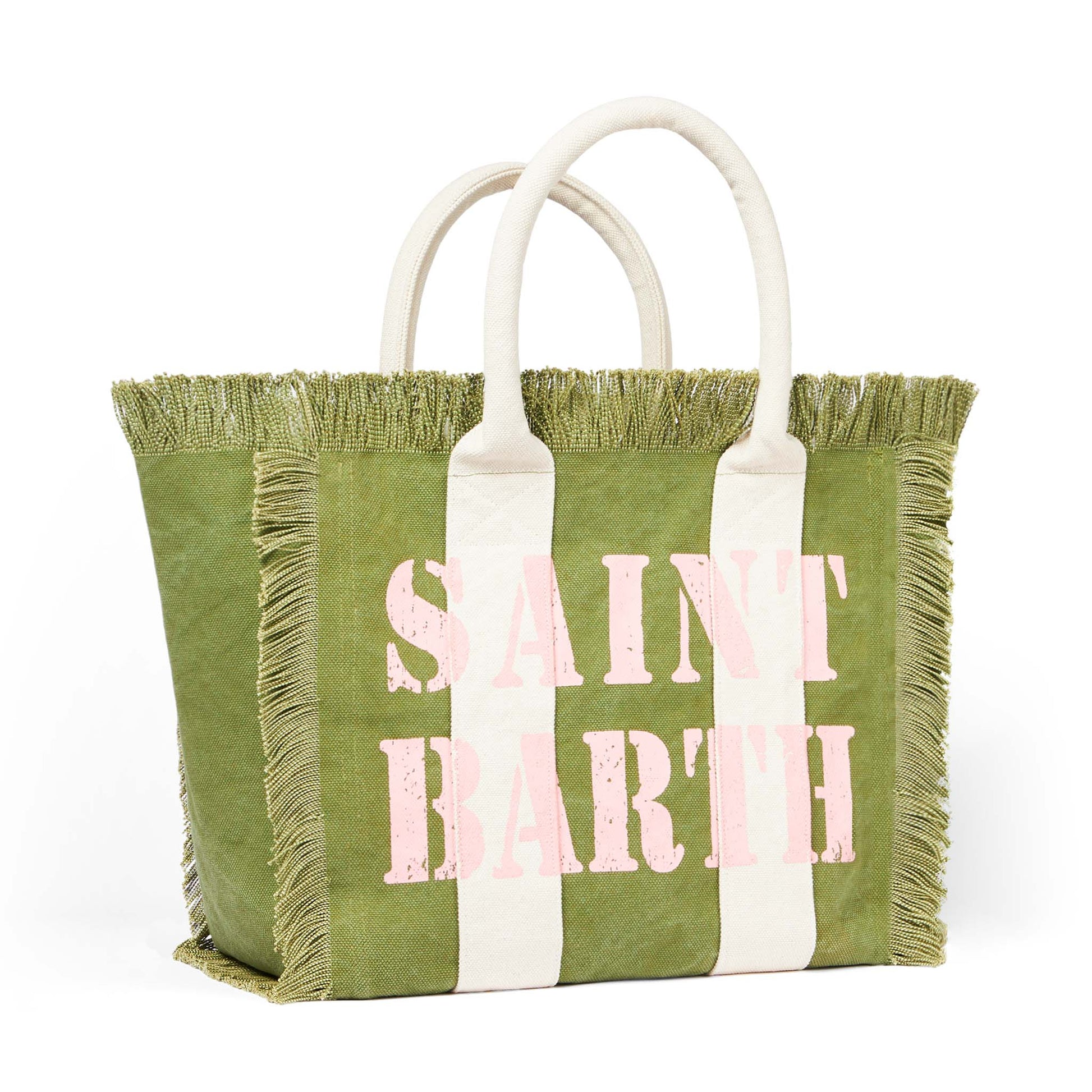Vanity canvas shoulder bag with logo print - MC2 Saint Barth