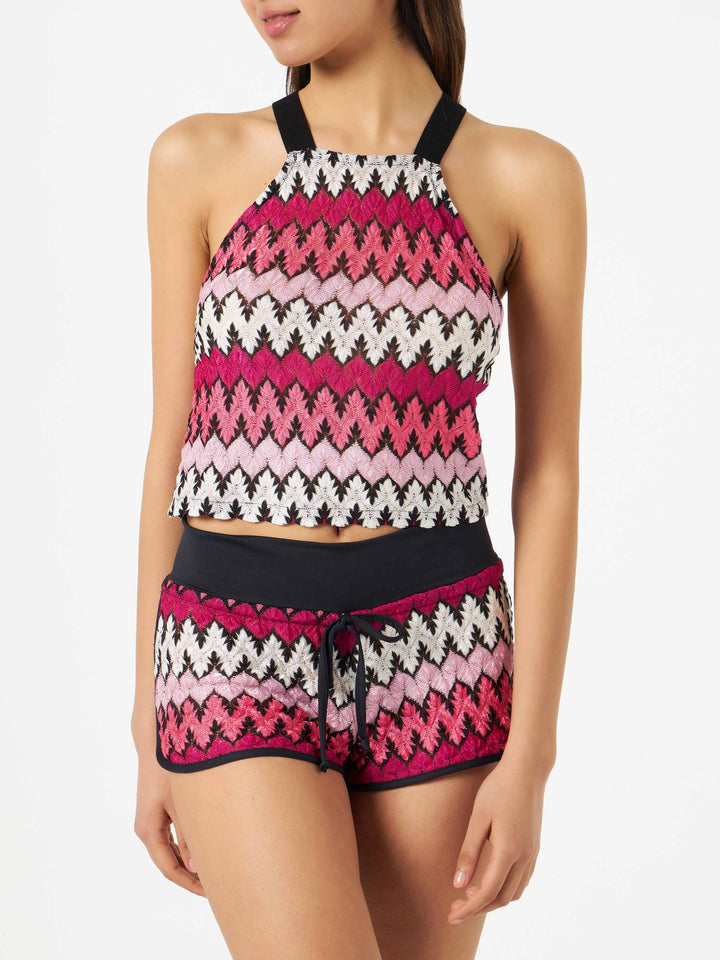 Woman chevron top - MC2 Saint Barth