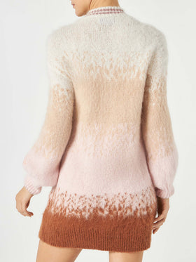 Brushed knit dress with lurex details - MC2 Saint Barth