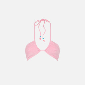 Frottee-Bandeau-Top für Damen