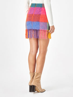 Woman skirt with fringes - MC2 Saint Barth